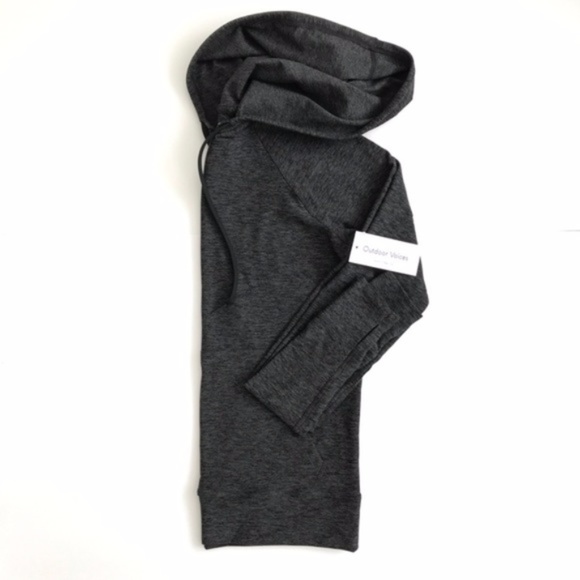 Outdoor Voices Tops - NWOT gray outdoor voices catch me ifyou can hoodie